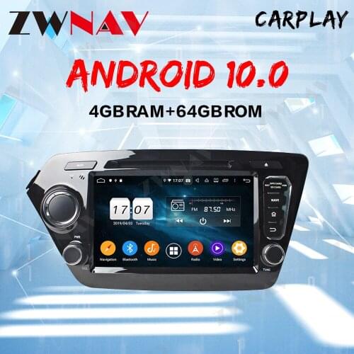 Android 10 DSP For KIA RIO K2 2011- 2016 2017 Car Multimedia Stereo Player DVD Radio upgrade GPS Navigation Head unit