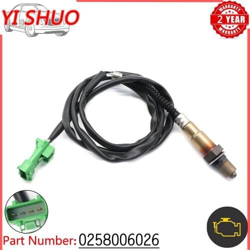 XUAN Oxygen O2 Lambda Probe Air Fuel Ratio Sensor 1628HQ For Peugeot 206 306 307 407 406 607 806 Citroen Berlingo C4 1.4-2.2L