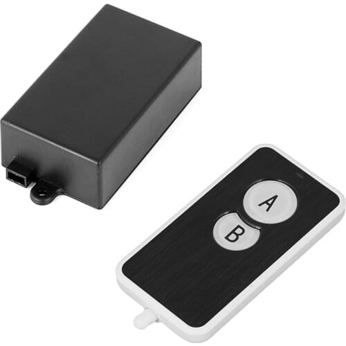 DC 12V 2 CH Signal Wireless RF Remote Control Receiver Relay Switch 315/433mhz HX6A