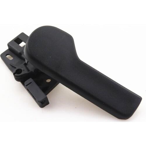 FHAWKEYEQ Black Hood Release Handle + Bracket Bearing For VW Beetle Jetta Polo Golf Bora Seat Leon Toledo 1J1823533C 1J1823633A