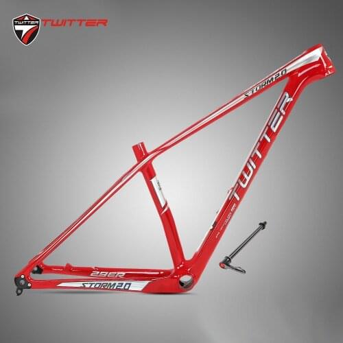 Storm2.0-Thru-Axle Mtb Carbon Frame 27.5er 29er XC Grave Mountain Bike Mtb Frames EPS Cable Internal Stoving Varnish 15 17 19