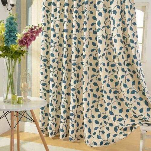 Beautiful Printed Floral Window Curtains for Living Room Bedroom Kitchen Home Decorative Drapes Window Treatments