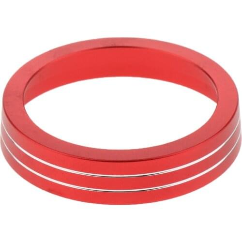 Car Interior Headlight Switch Adjustment Knob Cover Aluminum Alloy Button Trim Cover for 2015- Ford