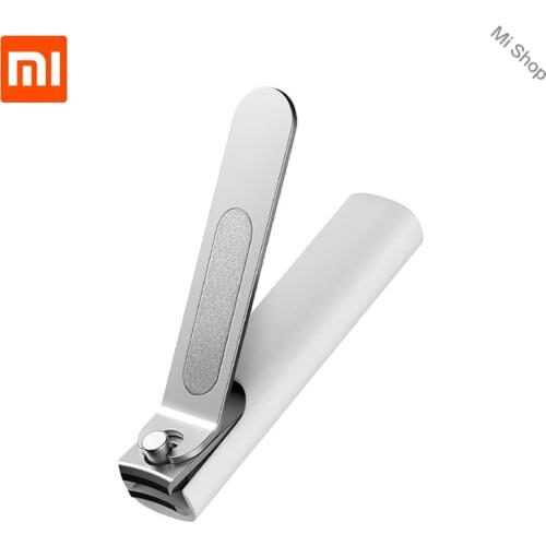 Xiaomi Mijia Stainless Steel Nail Clippers With Anti-splash cover Trimmer Pedicure Care Nail Clippers Professional File