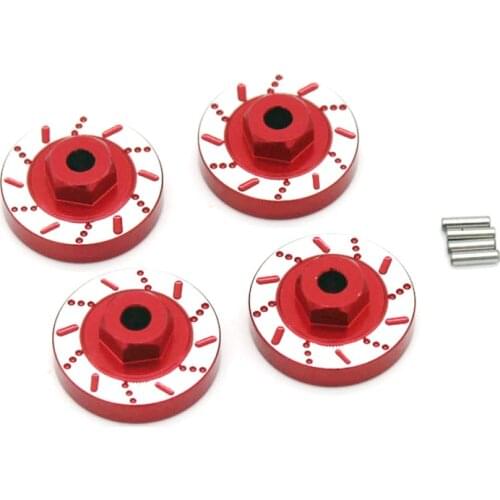 For XIAOMI Suzuki JIMNY Metal Wheel Counterweight Balance Weight Wheel Hubs Combiner 1/16 RC Car Upgrade Parts