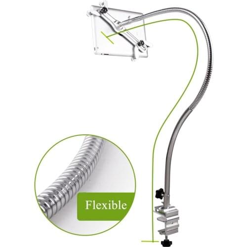 Mobile Phone /Tablet Holder Universal Rotation Bed Lazy Stand Flexible Full Metal Long Arm 105cm