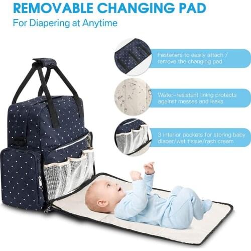 New Diaper Backpack Large Capacity Baby Bag Multi-Function Travel Backpack Nappy Bags Nursing Bag Waterproof SCI88