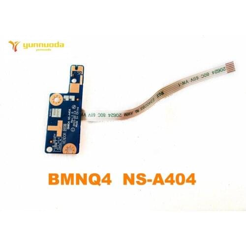 Original FOR Lenovo G51 G51-35 POWER BUTTON BOARD W CABLE BMNQ4 NS-A404 tested good free shipping