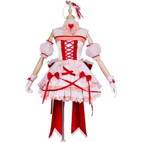 Pre-sale Anime Cinderella Girls Sakuma Mayu Lolita Dress Lovely Uniform Cosplay Costume For Women