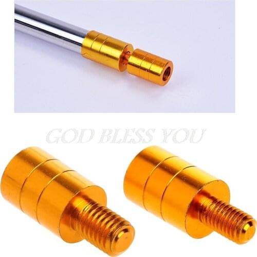 Fishing Landing Net Handle Connector Thread Adapter 10mm To 8mm 8mm To 10mm New Drop Shipping