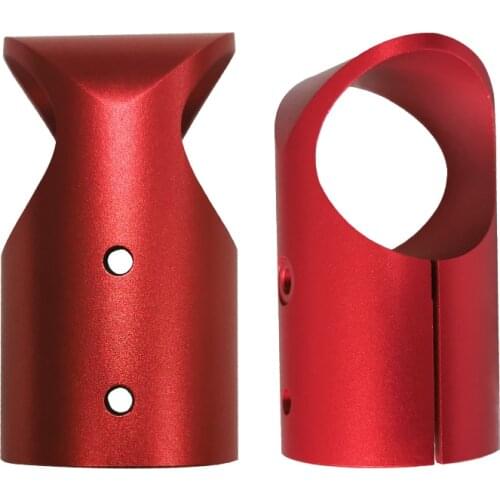 4PCS Landing Gear Aluminum alloy Tee Tripod 20mm to20mm 25mm to 25mm Carbon Fiber Tube Connector for agriculture drone UAV