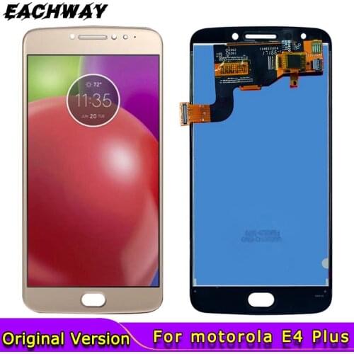 New For Motorola Moto E4 Plus LCD Display Touch Screen Mobile Phone Digitizer Assembly Replacement Parts For moto e4plus
