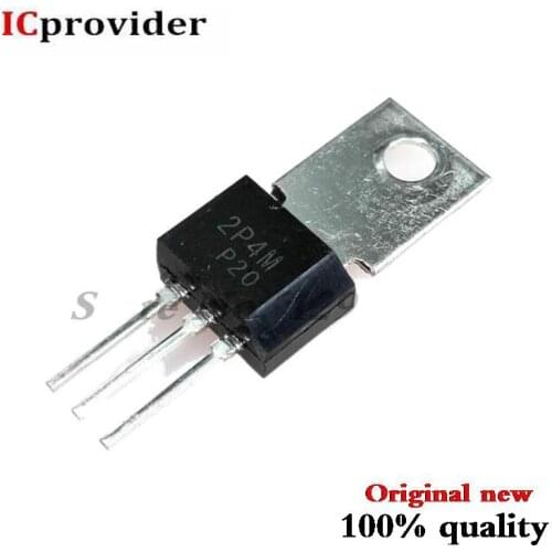 10PCS 2P4M way SCR thyristors 2A 500V TO-202 TO202 new original