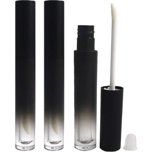 3 Pieces 4.5ml Matte Plastic Makeup Lip Gloss Tubes with Wand Lip Stain Bottles