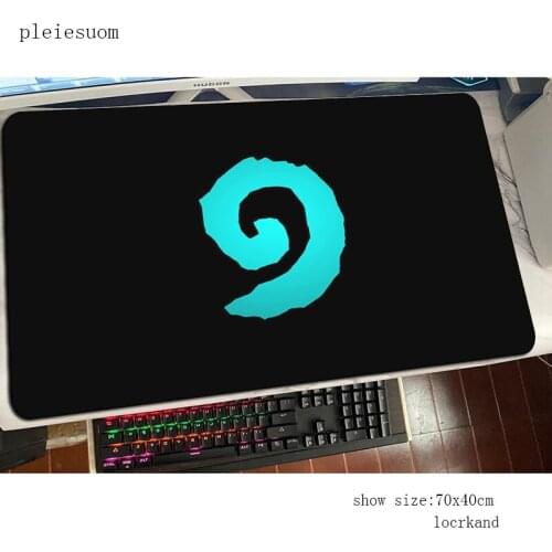 Hearthstone padmouse accessory mouse pad Aestheticism gaming enterprise rubber mats keyboard large Indie Pop mouse mat gamer