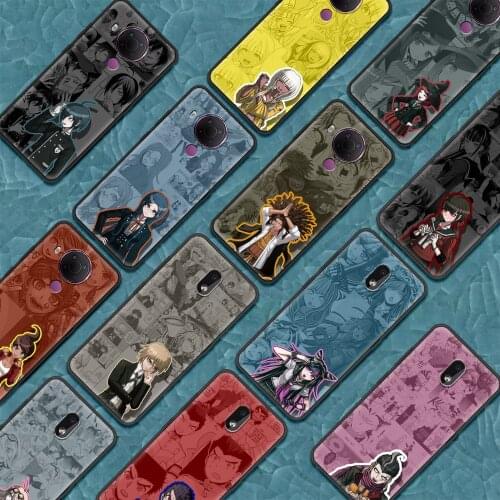 Danganronpa Anime Phone Cover for Nokia 2.2 3.2 2.3 4.2 7.2 1.3 5.3 2.4 3.4 C3 1.4 5.4 C10 C20 G10 G20 X10 X20 Case Shell
