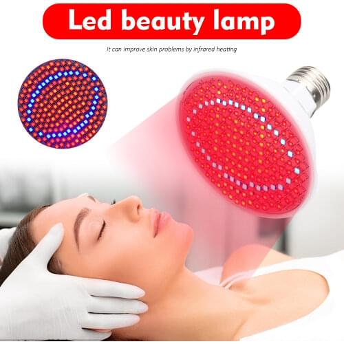 Anti Aging Red Led Light Therapy Deeps Red 660nm and Near Infrared 850nm Led Beauty Lamp for Full Body Skin and Pain Relie