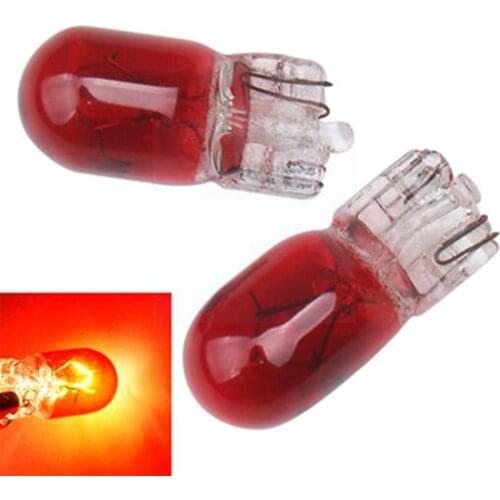 1pcs T10 About 24mm Halogen Bulb W5w White,blue Red 3w Amber Car Color Side Source Green Lamp Wedges Light Instrument 12v N S0V3