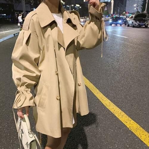 Женские классические тренчи GOOHOJIO China At AliExpress