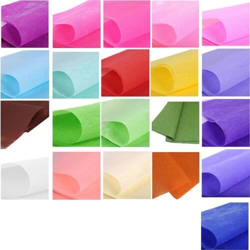 Hot XD-1 bag (including 38-43 sheets) 50*50CM Tissue Paper Party Present Gift Wrapping - light blue