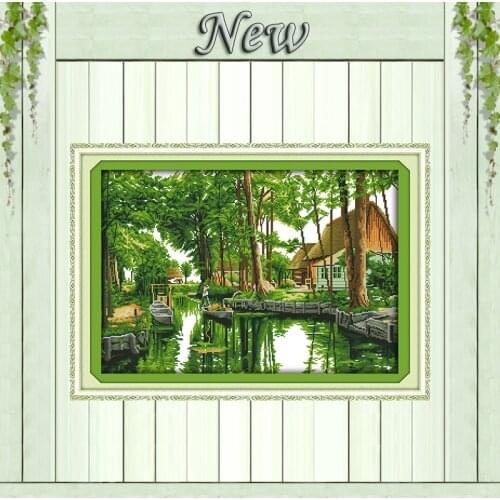 South Asia amorous feelings painting counted printed on canvas DMC 14CT 11CT chinese Cross Stitch Needlework Sets Embroidery kit