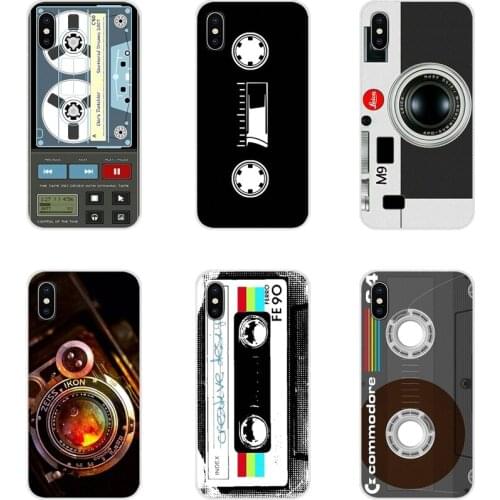 Soft Bag Case Fashion retro mix cassette tape volume Camera For Huawei Honor 4C 5C 6X 7 7A 7C 8 9 10 8C 8S 8X 9X 10I 20 Lite Pro