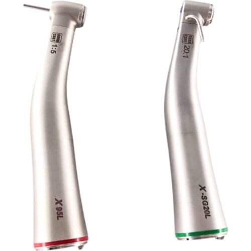 NSK type Dental LED Fiber Optic Low Speed Handpiece 1:5/20:1 Dental Handpiece TI MAX X95L/X-SG20L
