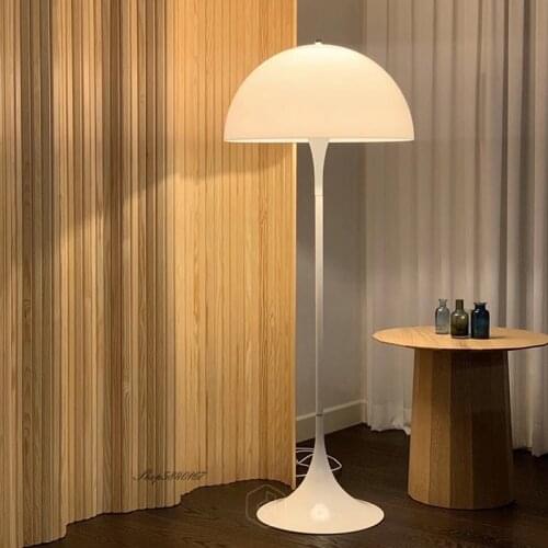 Nordic Ins Floor Lamp Acrylic Mushroom Standing Lamps for Living Room Bed Room Decor Study Foyer Creative Free Stand Led Lights
