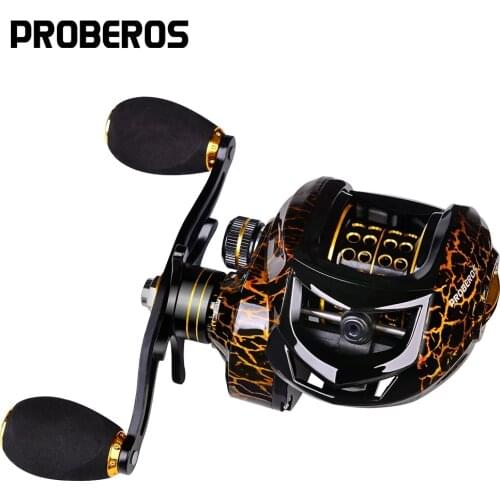 2021 New Metal Drip Wheel Bait Casting Reel Fishing Wheel 7.2:1 Sea Fishing with Deep Light Spool Left and Right Hand Optional