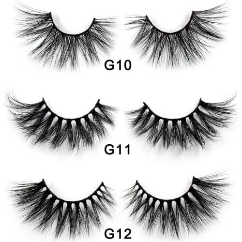 SOQOZ Eyelashes 3D Mink Lashes Criss-cross 25mm Lashes Cruelty Free Mink Eyelashes Soft Dramatic Eyelashes Makeup
