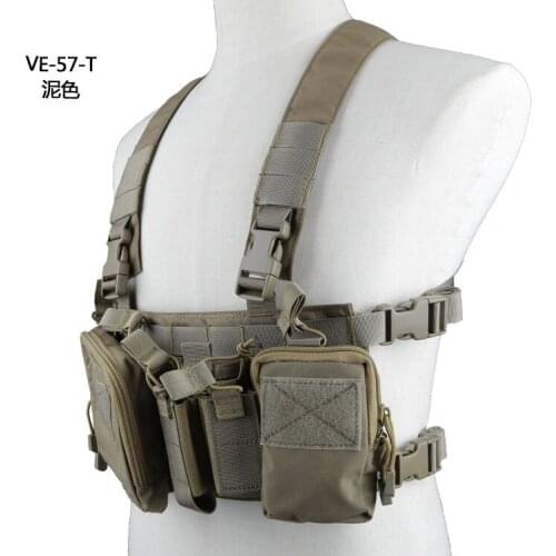 WST VE-57 Tactical multifunctional combat harness vest light vest