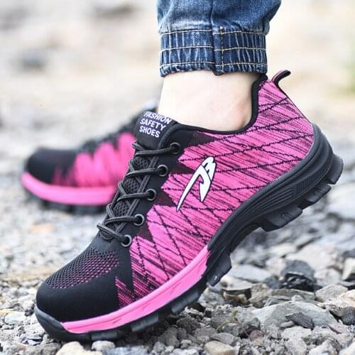 Safety Shoes Men & Women Steel Toe Work Boots Winter Warm Lightweight anti-smashing Anti-slip Tooling Boots Protect Shoes