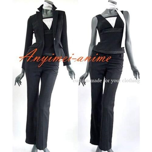 Womens Pant Suit The Business Cosplay Costume Tailor-made[CK924]