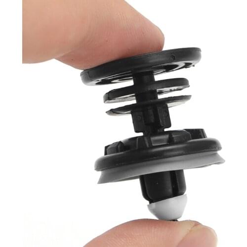 10 Pcs Car Interior Door Trim Panel Push Fastener Clips For Passat Golf E7CA