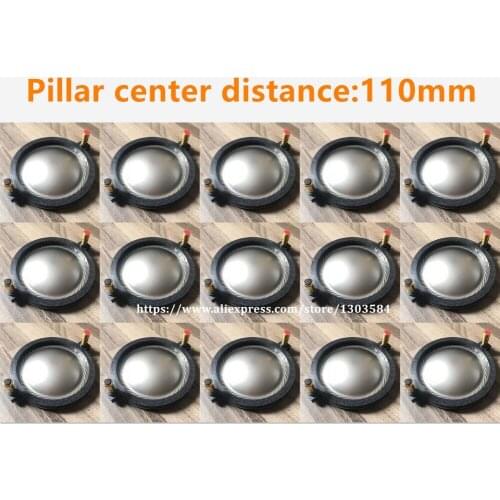 15pcs Replacement Diaphragm 8 ohmor 16 ohm for B&C DE900, BC-MMD900-8 EAW CD-3514, KF650 74.4mm PURE Aluminum Flat wire