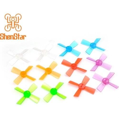 2Pairs 1735 Propeller 1.7inch 43mm PC Props 4- CW CCW Paddle for Indoor Brushless FPV Racer 1102/1103/1104/1105/1106 Motors