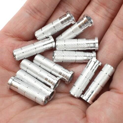 50ps/lot High quality Aluminium Insert Fit ID 6.2mm Carbon Arrows Shaft For Hunting Shooting accessory