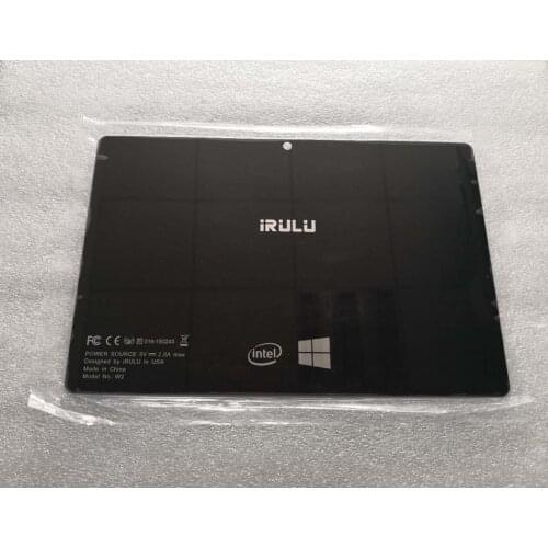 A+ Black 10.1" Irulu W2 Tablet Back Plastic Cover Panel Shell Bottom Plate Parts Replacement
