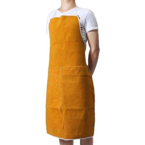 Designer High Quality Cowhide Welding Welders Aprons Work Safety Workwear Glaziers Blacksmith