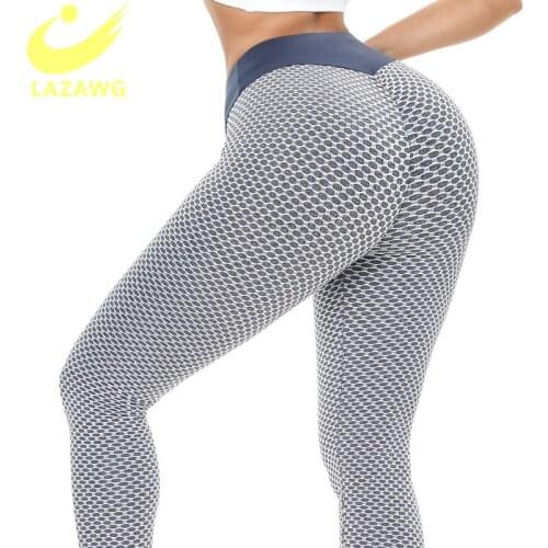 LAZAWG Seamless Leggings Sport Fitness Running Yoga Pants Women High Waist Butt Lift Workout Tights Gym Sports Pant Sportswear