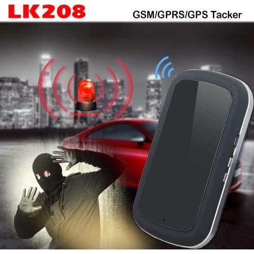 LK208 Mini Gps Tracker For Car Vehicle Portable Handheld 240hours Standby monitor surveillance Realtime geo-fence movement alert