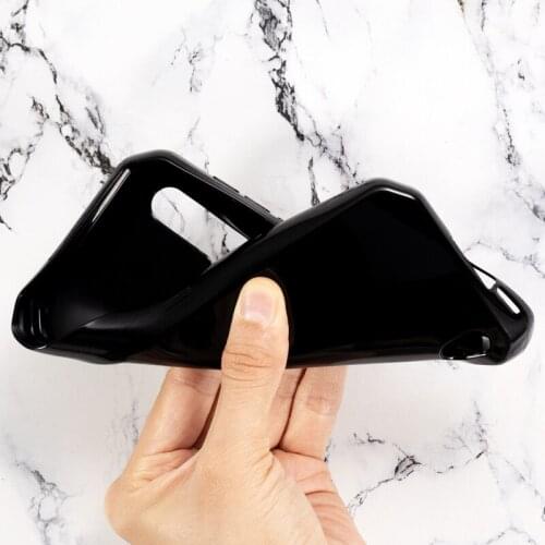 Soft TPU Back Case For Blackview BV9900 / BV9900 Pro Matte Black Cover For BlackviewBV9900 Pro Anti-knock Gel Pudding Silicone