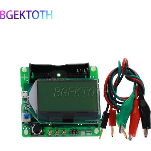 DIY kits alligator clip multi-function graphical transistor tester M8 transistor tester upgrade M328 version