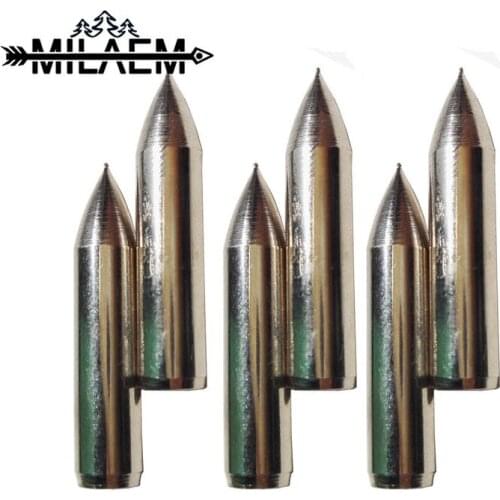 30pcs 24 /30Grain Steel Broadheads OD 5mm/4.5 mm/4 mm Archery Arrow Heads For Wooden Bamboo Shaft Outdoor Hunting Accessories