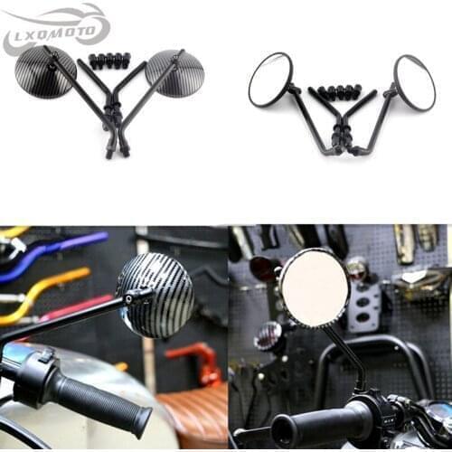 Motorcycle Pair Rear View Mirror side mirrors For Ducati Diavel 14 Monster 821 1200 1200S motorbike accessories