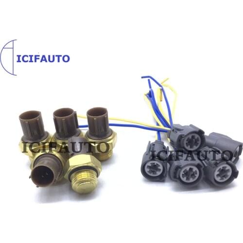 Coolant Temperature Sensor Switch With Connector Plug for Honda Accord Civic Element Acura Integra 37760-P00-003 37760-P00-004