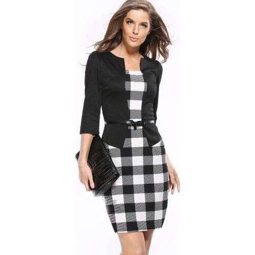 Women Pencil Dress Summer Dresses Ladies Casual Office Lady Black Elegant Party Dress Vestidos 2019 Clothes