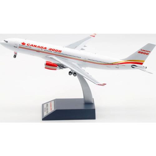1:200 Scale Canada Airways A330-200 Airlines Model with Base Alloy Aircraft For Collectible Souvenir Show Gift Toys