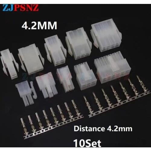 10Set 5557/5559 2 3 4 6 8 10 12 14 16 18 20 22 24 Pin Automotive Wiring Harness Connector Male Female Terminal Motorcycle Ebike