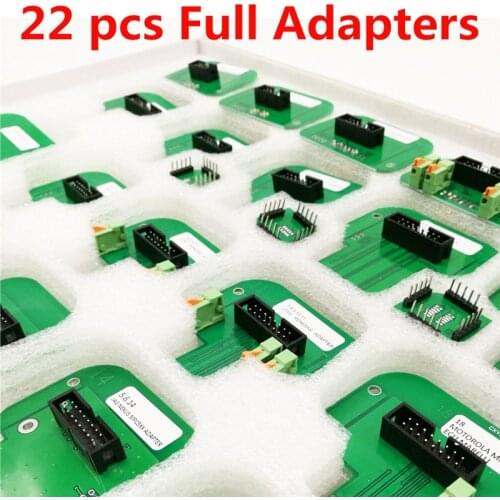 2019 LED BDM Frame Programmer For KESS For KTAG BDM100 with 4 Probe Pens 22pcs adapters 22pcs bdm adapters